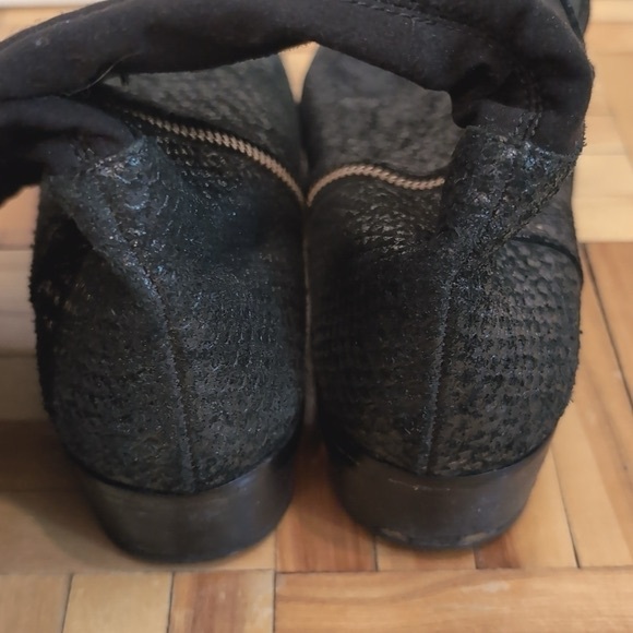 Michael Kors Bromley over the knee zip leather size 65M - Picture 3 of 10